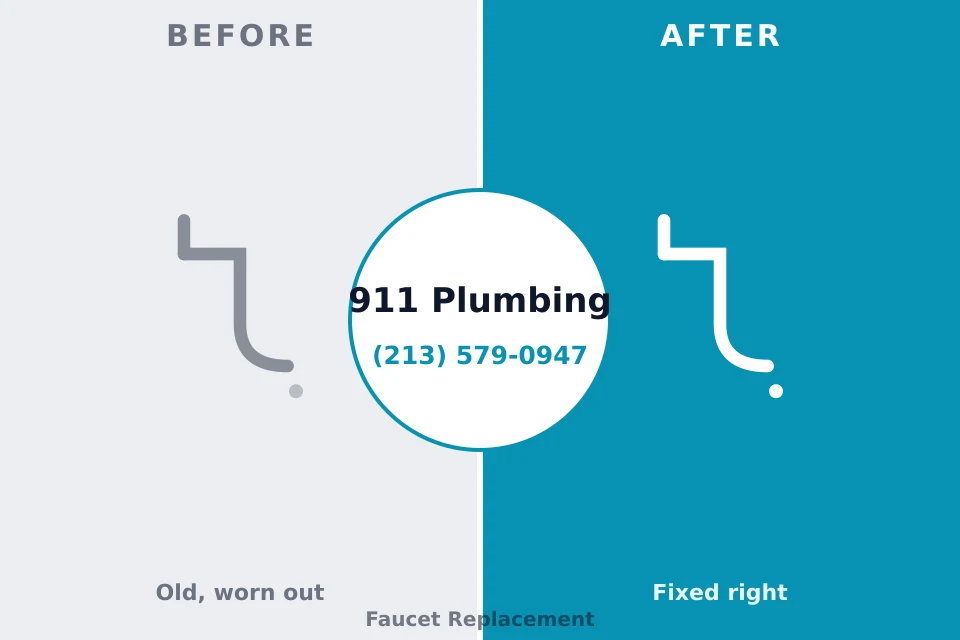 Before and after: plumbing company Malad City, ID